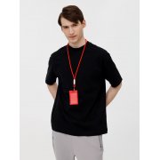 Шнурок для бейджа Tube Metal, красный арт. 20383.50 Шнурок для бейджа Tube Metal, красный арт. 20383.50