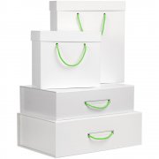 Круглый шнур Lasso S, зеленый неон, 50 см арт. 16700.94.50cm