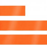 Лента сатиновая Satin 20 M, оранжевая, 70 см арт. 18701.22.70cm
