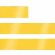 Лента сатиновая Satin 20 L, желтая, 120 см арт. 18702.80.120cm