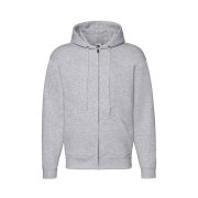 Толстовка с начесом PREMIUM HOODED SWEAT JACKET 280 Серый