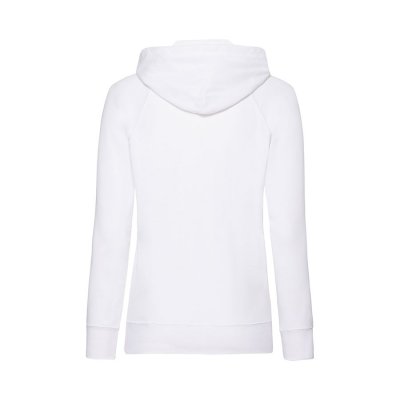 Толстовка женская без начеса LADIES LIGHTWEIGHT HOODED SWEAT 240 Белый