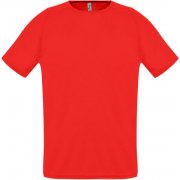 Футболка унисекс SPORTY 140, красная арт. 11939145