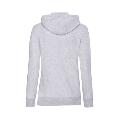 Толстовка женская без начеса LADIES LIGHTWEIGHT HOODED SWEAT 240 Серый