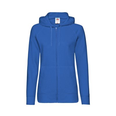 Толстовка женская без начеса LADIES LIGHTWEIGHT HOODED SWEAT 240 Синий