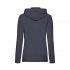 Толстовка женская без начеса LADIES LIGHTWEIGHT HOODED SWEAT 240 Темно-синий