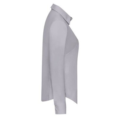 Рубашка женская LONG SLEEVE OXFORD SHIRT LADY-FIT 135 Серый арт. 650020.OC