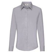 Рубашка женская LONG SLEEVE OXFORD SHIRT LADY-FIT 135 Серый
