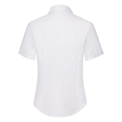 Рубашка женская SHORT SLEEVE OXFORD SHIRT LADY-FIT 130 Белый