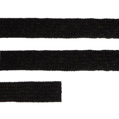 Плоский шнур Cord M, черный, 60 см арт. 19710.30.60cm