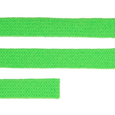 Плоский шнур Cord M, зеленый неон, 60 см арт. 19710.94.60cm