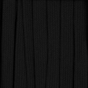 Плоский шнур Cord L, черный, 130 см