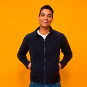 Толстовка на молнии мужская NORMAN MEN 220 Серый