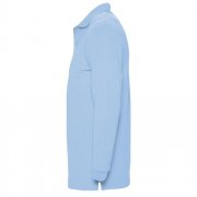 Рубашка поло мужская с длинным рукавом WINTER II 210 голубая