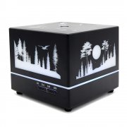 Светодиодный USB увлажнитель Wisdom, черный