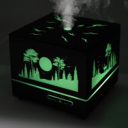Светодиодный USB увлажнитель Wisdom, черный