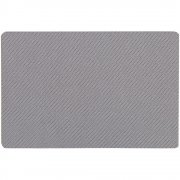 Наклейка тканевая Lunga, L, серая