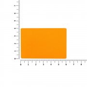 Наклейка тканевая Lunga, L,оранжевый неон