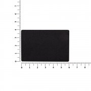 Наклейка тканевая Lunga, L, черная