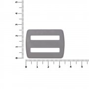 Пряжка — регулятор ремня Fermo, серая арт. 16458.10