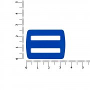 Пряжка — регулятор ремня Fermo, синяя арт. 16458.44 Пряжка — регулятор ремня Fermo, синяя арт. 16458.44