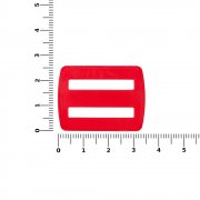 Пряжка — регулятор ремня Fermo, красная арт. 16458.50 Пряжка — регулятор ремня Fermo, красная арт. 16458.50