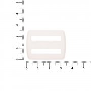 Пряжка — регулятор ремня Fermo, белая арт. 16458.60 Пряжка — регулятор ремня Fermo, белая арт. 16458.60