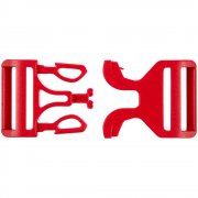 Застежка-пряжка Fibbia, красная