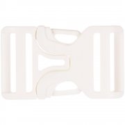 Застежка-пряжка Fibbia, белая