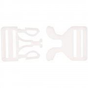 Застежка-пряжка Fibbia, белая