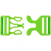 Застежка-пряжка Fibbia, зеленый неон