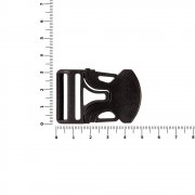 Застежка-пряжка односторонняя Triden, черный