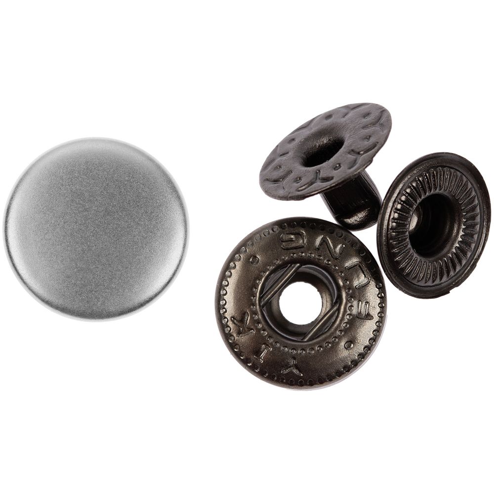 Кнопка Clavis, M, серебристая арт. 19717.10 Кнопка Clavis, M, серебристая арт. 19717.10