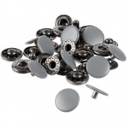 Кнопка Clavis, M, серая арт. 19717.11 Кнопка Clavis, M, серая арт. 19717.11