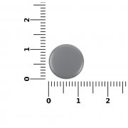 Кнопка Clavis, M, серая арт. 19717.11 Кнопка Clavis, M, серая арт. 19717.11