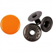 Кнопка Clavis, M, оранжевый неон арт. 19717.22