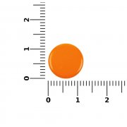 Кнопка Clavis, M, оранжевый неон арт. 19717.22