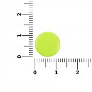 Кнопка Clavis, M, желтый неон арт. 19717.89 Кнопка Clavis, M, желтый неон арт. 19717.89