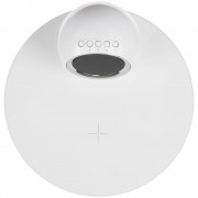 Станция беспроводной зарядки с часами и подсветкой GlobeBee, белая арт. 16365.60 Станция беспроводной зарядки с часами и подсветкой GlobeBee, белая арт. 16365.60