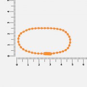 Цепочка для крепления Sharic, оранжевый неон арт. 17390.22 Цепочка для крепления Sharic, оранжевый неон арт. 17390.22