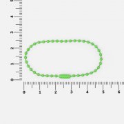 Цепочка для крепления Sharic, зеленый неон арт. 17390.94 Цепочка для крепления Sharic, зеленый неон арт. 17390.94