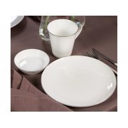 Тарелка «PLATE UNI SLV»