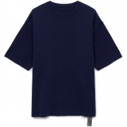 Джемпер с коротким рукавом Siluetti Volumica, темно-синий