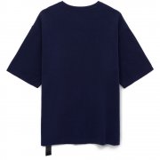 Джемпер с коротким рукавом Siluetti Volumica, темно-синий