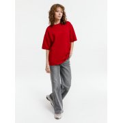 Джемпер с коротким рукавом Siluetti Volumica, красный