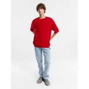 Джемпер с коротким рукавом Siluetti Volumica, красный