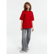 Джемпер с коротким рукавом Siluetti Volumica, красный