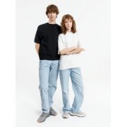 Джемпер с коротким рукавом Siluetti Volumica, молочно-белый