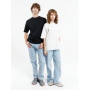 Джемпер с коротким рукавом Siluetti Volumica, молочно-белый