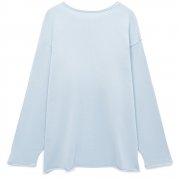 Лонгслив унисекс Siluetti Fuori, светло-голубой